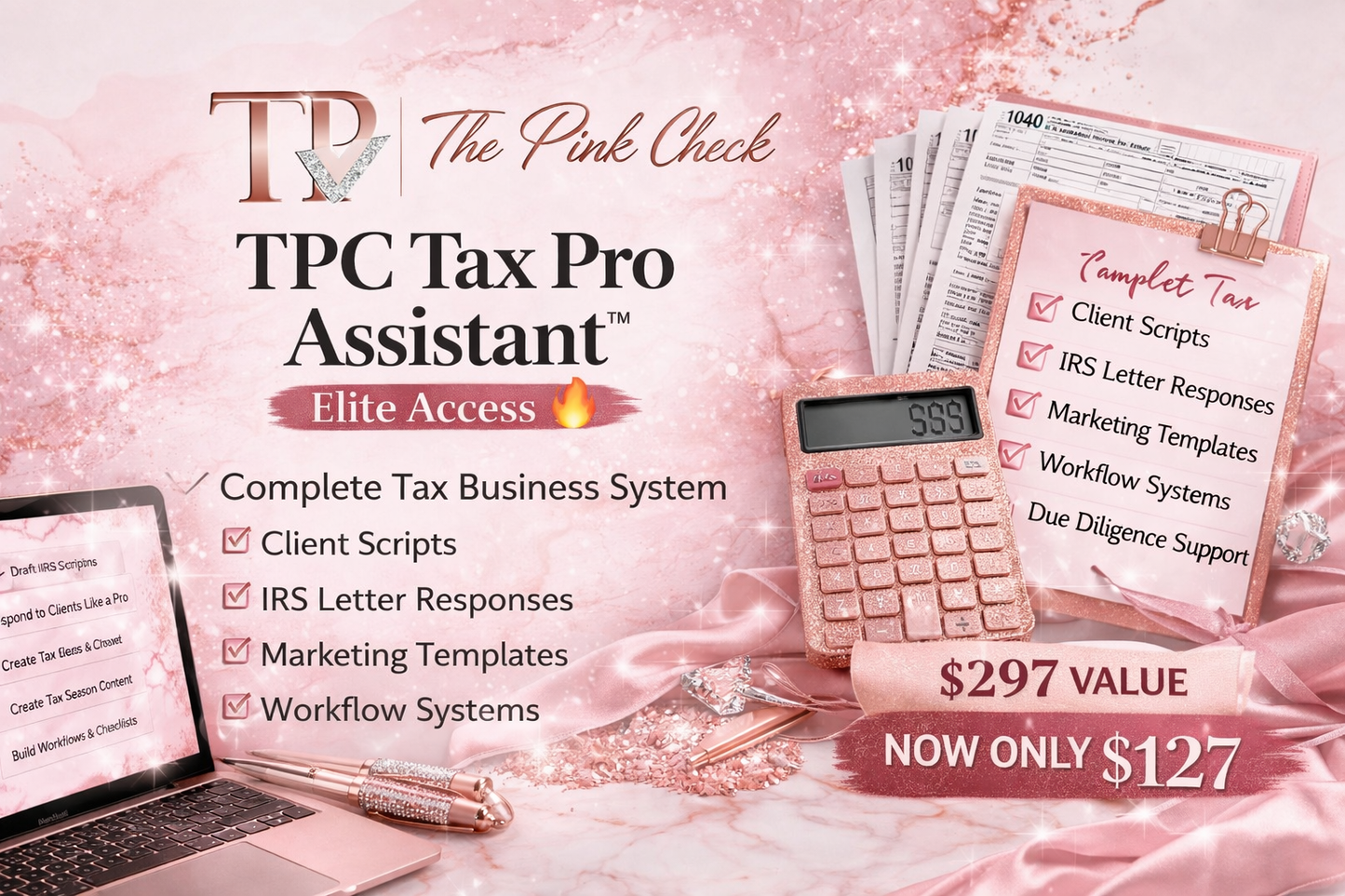 Start Your Tax Business Without Guessing – Done-For-You AI Assistant- Elite™