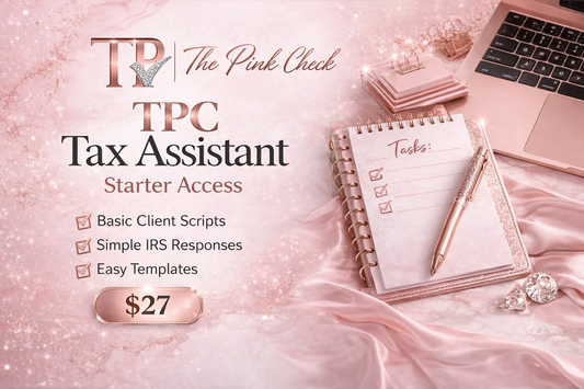 TPC Tax Pro Assistant – Starter