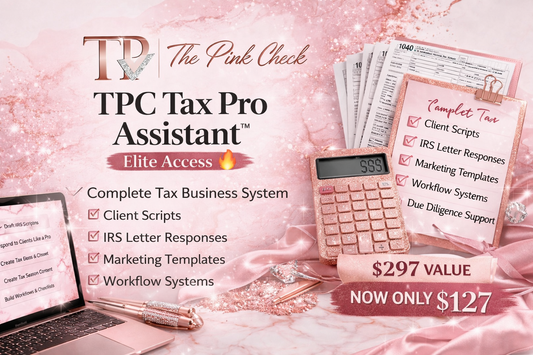 Start Your Tax Business Without Guessing – Done-For-You AI Assistant- Elite™