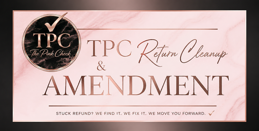 Return Cleanup & Amendment ✔️ (Stuck Refunds + IRS Codes